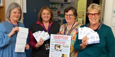 Medical information booklet donated by Lions Club Image