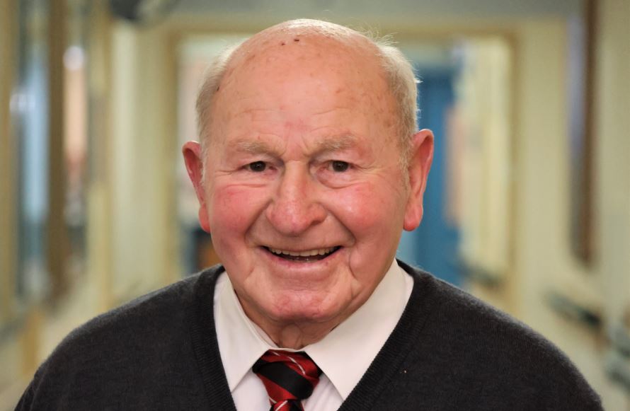 Humble Jim Steps Down From Foundation Dedication