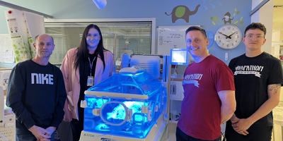 Steve Moneghetti and Hop Temple Team Rally to help bring babies home sooner from the Special Care Nursery Image