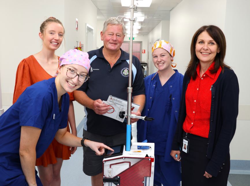 Rapid Infuser Arrival A ‘First’ For Horsham Campus