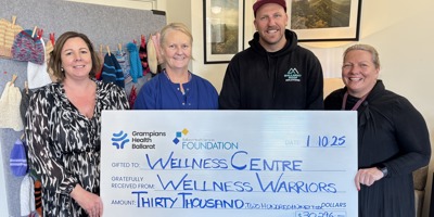 Community fundraising covers a third of Wellness Centre’s annual costs Image